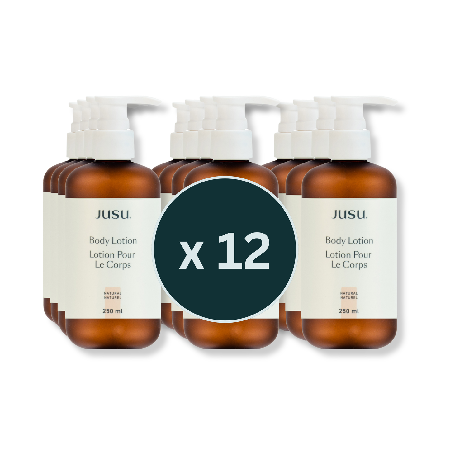 NATURAL BODY LOTION (Amber Bottle)