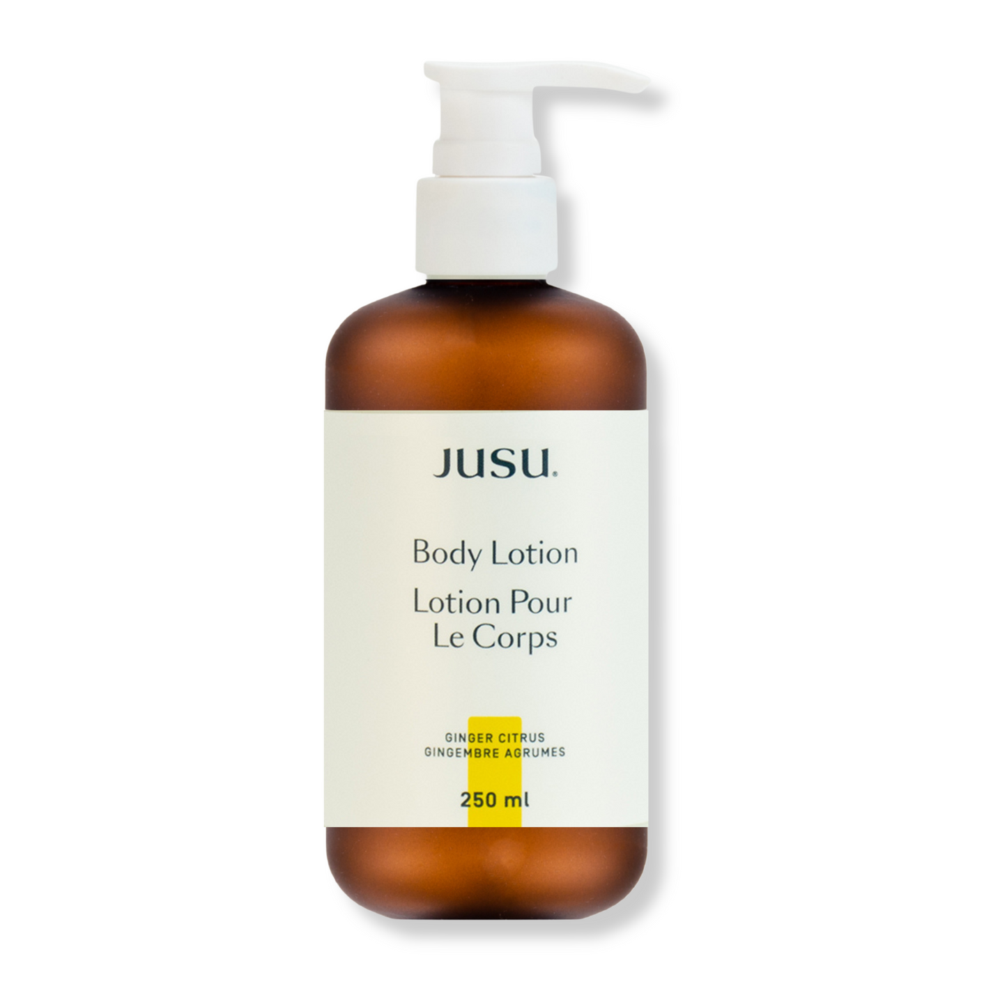 GINGER CITRUS BODY LOTION (Amber Bottle)