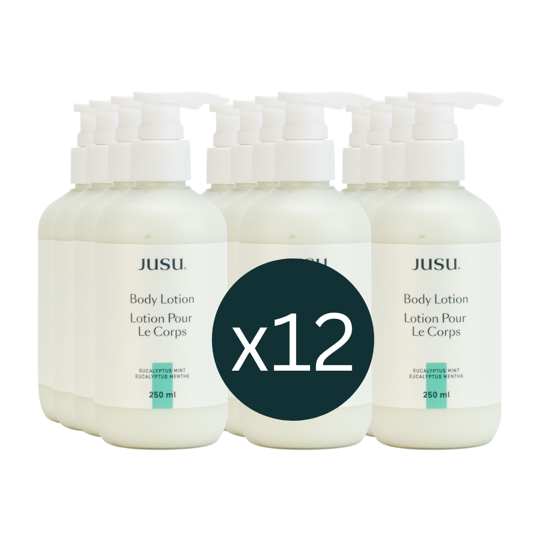 EUCALYPTUS MINT BODY LOTION (Clear Bottle)