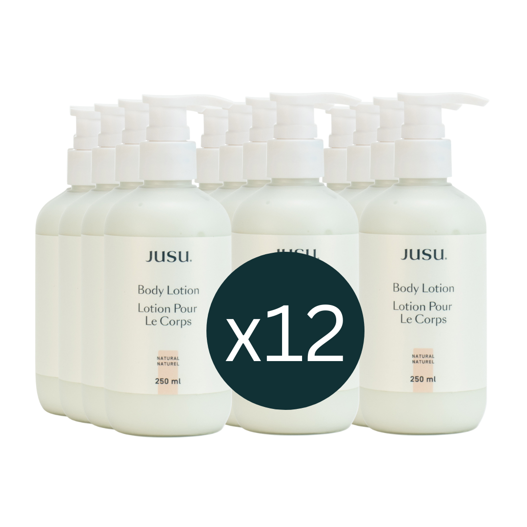 NATURAL BODY LOTION (Clear Bottle)