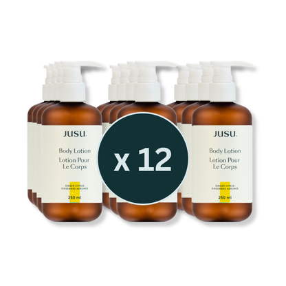 GINGER CITRUS BODY LOTION (Amber Bottle)