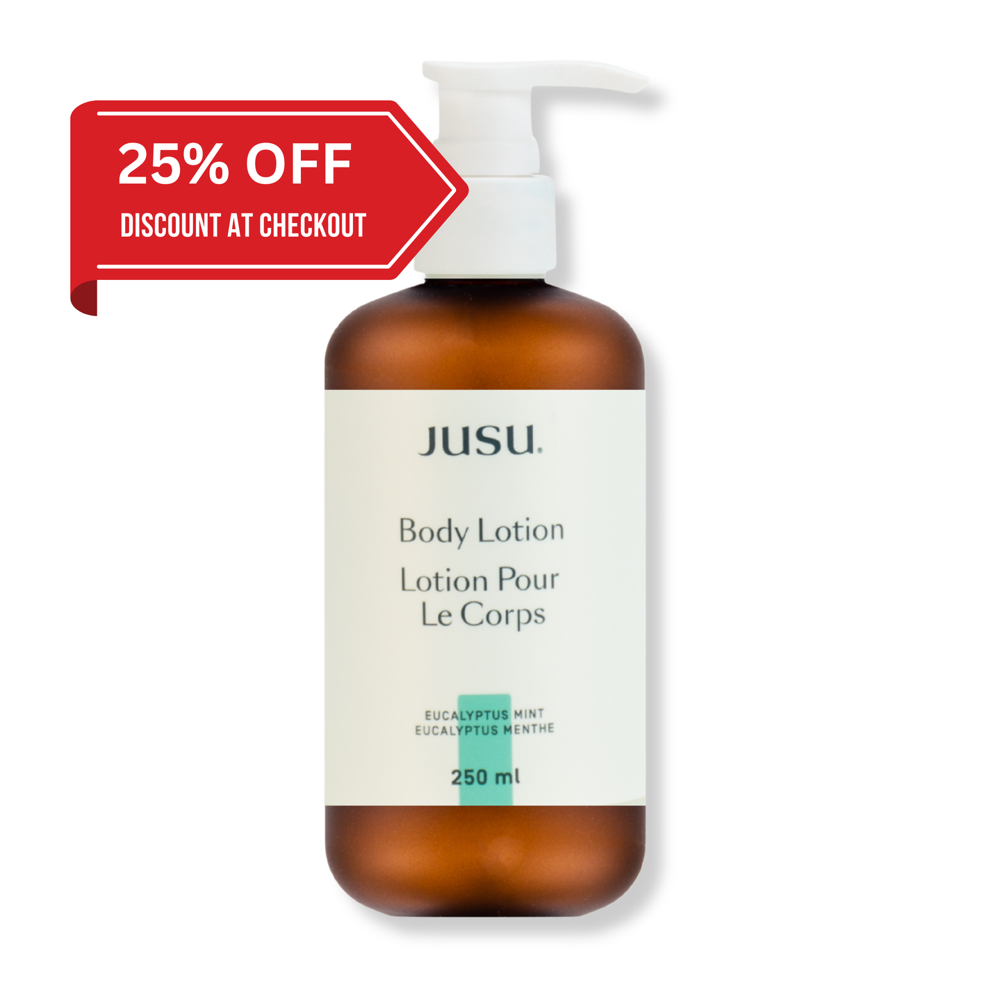 EUCALYPTUS MINT BODY LOTION (Amber Bottle)