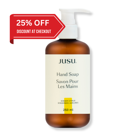 GINGER CITRUS HAND SOAP (Amber Bottle)